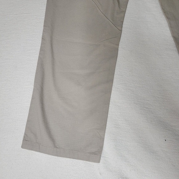 Key Ripstop Dungaree Pants Mens Beige Cargo Utility Work Pants Sz 36 x 30 New - Picture 13 of 16